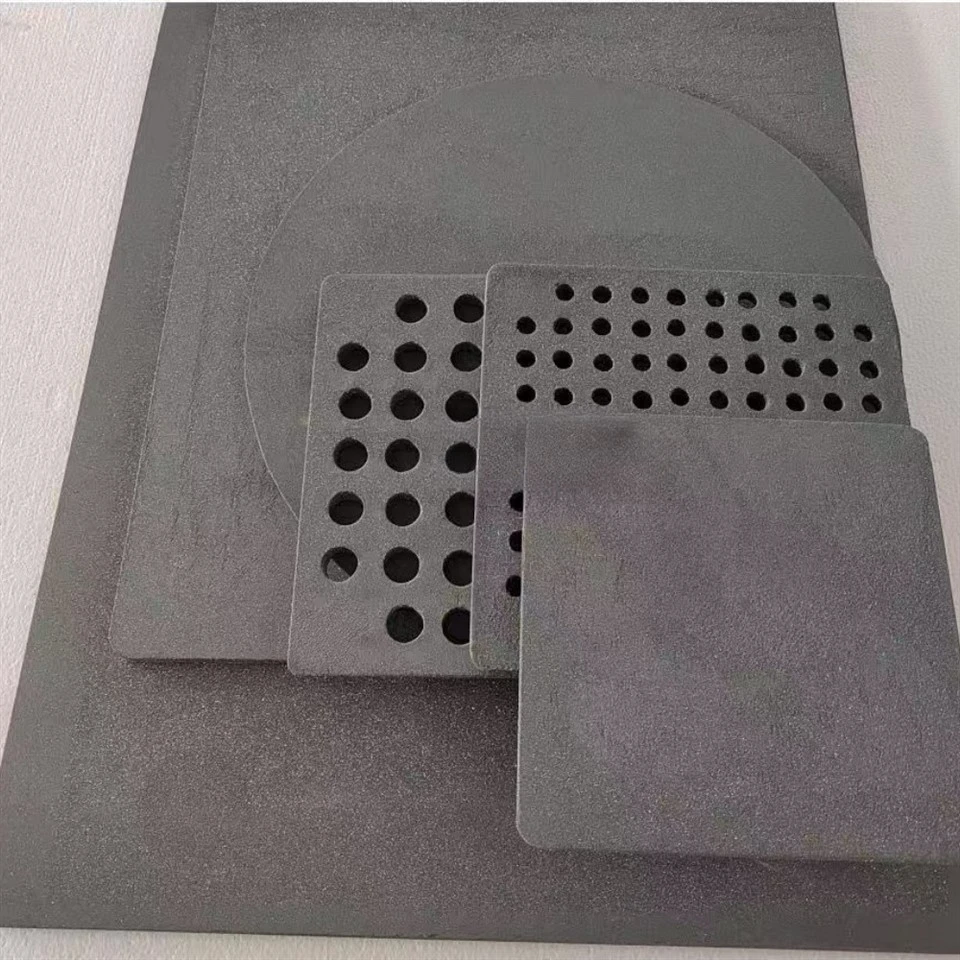 Recrystallized silicon carbide ceramic plate3